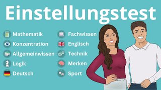 Einstellungstest Ausbildung 2025  die 10 wichtigsten Aufgaben [upl. by Darrick]