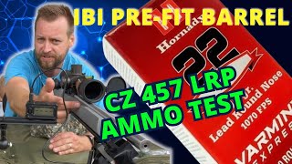 CZ 457 LRP  Hornady Varmint Express 22lr  50 yards [upl. by Ainniz]