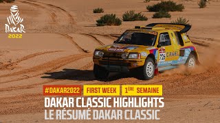 Dakar Classic  First week highlights  Dakar2022 [upl. by Kehsihba]