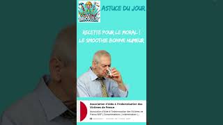 quot🎬 Short – Astuce du Bricoleux  🍌🍫 quotLe Smoothie Bonne Humeurquot 🎶 [upl. by Haakon]