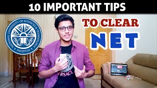 10 Important TIPS to Clear NET NUST Entrance test Easily [upl. by Brandea]