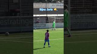 Bijna Joris 👊  football soccer soccerplayer chance youtubecreatorcommunity shorts fyp fypシ゚ [upl. by Thedrick]