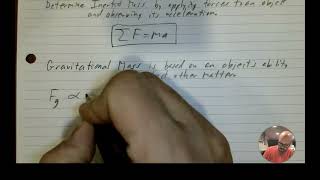 23C Inertial vs Gravitational Mass [upl. by Wivinah]