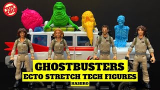 2024 ALL THE NEW GHOSTBUSTERS FROZEN EMPIRE “Ecto Stretch Tech Ghosts”  Hasbro [upl. by Cacilie395]