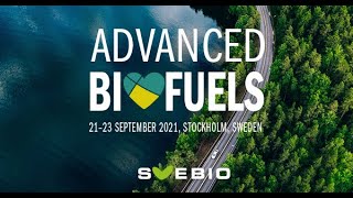 The Swedish Bioenergy Association Svebio is organizing the 7th Advanced Biofuels Conference [upl. by Rolan138]