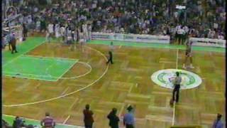 Lakers 115 Celtics 114 Dec 11 1987 final minute [upl. by Kolk]