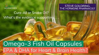 Omega 3 Fish Oil Capsules  EPA and DHA for Heart and Brain Health [upl. by Etnovad]