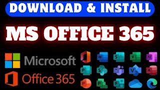 How to download and install MS Office 365 [upl. by Notgnimer]