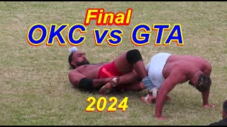 Final OKC vs GTA 2024  2nd Kabaddi Tournament 2024 kabaddiincanada [upl. by Eirbua]