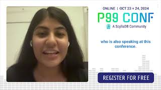 P99 CONF 2024  Shraddha Agrawal Senior Software Engineer Ceph IBM [upl. by Nimzaj]