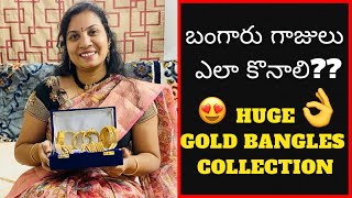 Light weight Trendy Gold Bangles Collection  MOST REQUESTED VIDEO  Latest gold bangles designs [upl. by Anihsak595]