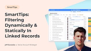 Filtering Dynamically and Statically in Linked Records [upl. by Gnohp]