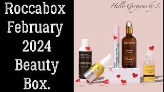 SPOILERS ROCCABOX February 2024 Beauty Box FullReveal [upl. by Brackett348]