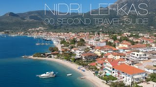 Nidri Lefkas Greece with Sunvil Holidays90 second travel guide [upl. by Zobkiw779]