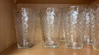 Circleware Chevron Glassware Set Review  Elegant amp Durable Drinkware [upl. by Auhs]