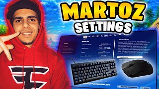 FaZe Martoz NEW SETTINGS In Chapter 5 UPDATED SENS [upl. by Atinal]