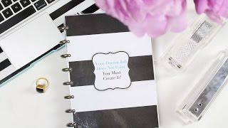 How to Make Your Own Planner [upl. by Bassett]