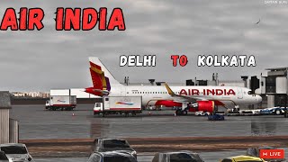 Delhi To Kolkata Airbus A320 Neo cold and Dark startup Full Flight🔴 Live Stream  MSFS [upl. by Jamey788]