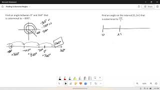 Finding Coterminal Angles [upl. by Deloris]