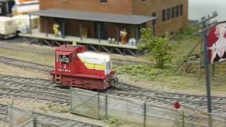 Operation  switching H0 model trains [upl. by Chucho262]