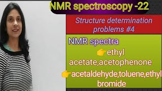 proton NMR spectroscopystructure determination interpretation of NMR spectra of organic molecule [upl. by Oina]