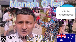 Indian Student in Australia 🇦🇺  Monash University  Orientation week  Day 3  Clayton Campus [upl. by Eimareg]