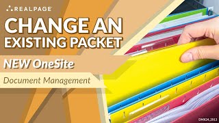 Change an Existing Packet [upl. by Elsilrac]