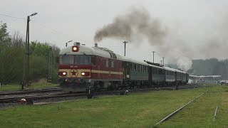 MDa 3017 ZIRC  GYŐR KIJÁR NOSZTALGIA VONATÁVAL ZIRC ÁLLOMÁSRÓL [upl. by Nbi]