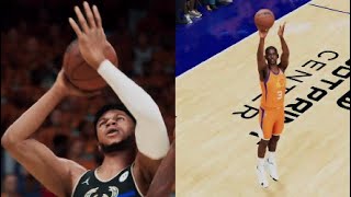 With the Suns stealing game 1 could they take game 2 in the finals Bucks vs Suns NBA 2k22 [upl. by Adorl]