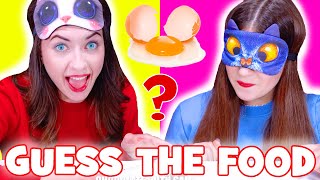 ASMR Guess The Food Mukbang Challenge [upl. by Noned577]