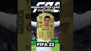 RONALDO FIFA Card Evolution [upl. by Yanrahc]