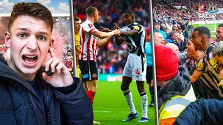 MOST PASSIONATE DERBY in ENGLAND  SUNDERLAND vs NEWCASTLE [upl. by Yxel]