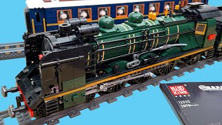 Mould King SNCF Orient Express 12025 Eisenbahn Review [upl. by Lieberman]