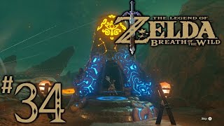 Zelda Breath Of The Wild Playthrough Part 34 Shae Mosah Shrine Swinging Flames All Chests [upl. by Beare]