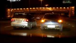 Honda Orthia vs Mazda 3MPS  exhaust [upl. by Chara]