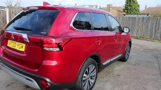 KT20YGM Mitsubishi OUTLANDER 20 MIVEC EXCEED SUV 5DR PETROL CVT 4WD AUTO 7 SEATER HEATED SEATS [upl. by Eserehs]