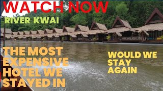 Thailand River Kwai Kanchanaburi 2022 Thailand top floating villa check it out [upl. by Bannon]