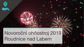 đźŽ† NovorocĚŚniĚ ohnĚŚostroj 2019  Roudnice nad Labem [upl. by Corabella]