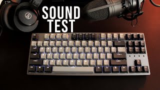 Durgod K320 Corona  Sound Test [upl. by Soneson]