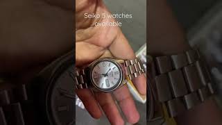 Original SEIKO 5 automatic Japan watches for sale in India online order delivery available [upl. by Gnut]