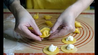 Three Cheese Cappelletti in Parmesan Brodo [upl. by Anwahsar256]