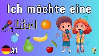 Das Obstlied  Obst lernen  Kinderlieder zum Mitsingen  German Songs for Children  Fruit Song [upl. by Arrek]