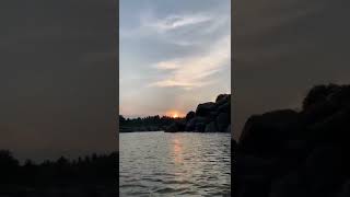 Happy Pics Tourism  Hampi Badami Tour 2024  Coracle Ride [upl. by Imuyam]