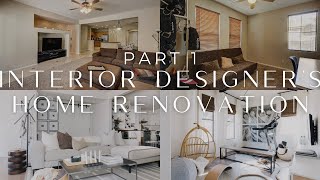 Interior Designers Home Renovation  Pt 1  THELIFESTYLEDCO [upl. by Nae]