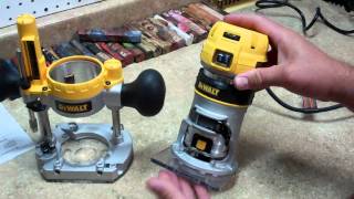 DEWALT DWP611PK Compact Router  Review [upl. by Anilet]