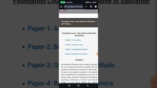 how to download ICAI study material ICAI [upl. by Clava82]