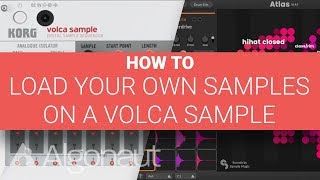 How to load your own samples on a Korg Volca Sample  Algonaut [upl. by Grizelda]