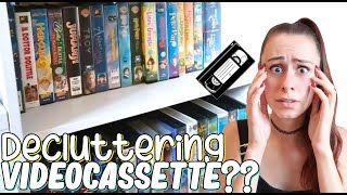 DECLUTTERING VIDEOCASSETE 📼 [upl. by Hess]