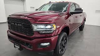 2022 RAM 2500 MEGACAB MEGACAB MEGA CAB LIMITED DIESEL DELMONICO RED 4K WALKAROUD 22T156 SOLD [upl. by Wurst]