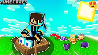 boat gives me a very op items 🤯 Minecraft gameplay minecraft [upl. by Eceinahs]